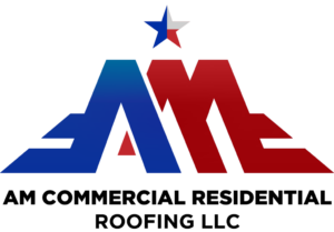 AM Commercial Residential Roofing Logo